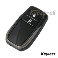 Toyota 215 - klucz surowy - pilot